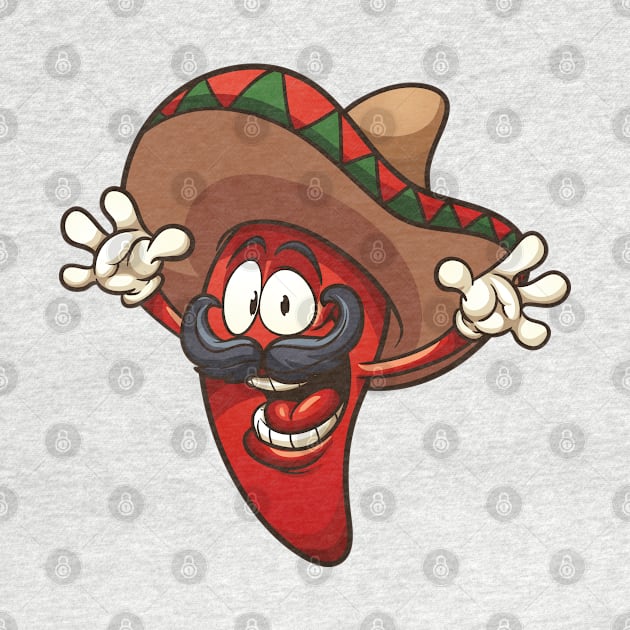 Mexican chili pepper by memoangeles